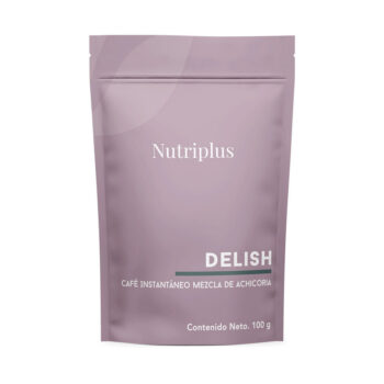 Delish mezcla de café instantáneo y achicoria Nutriplus
